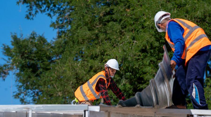 Professional metal roof installation in Okauchee, WI